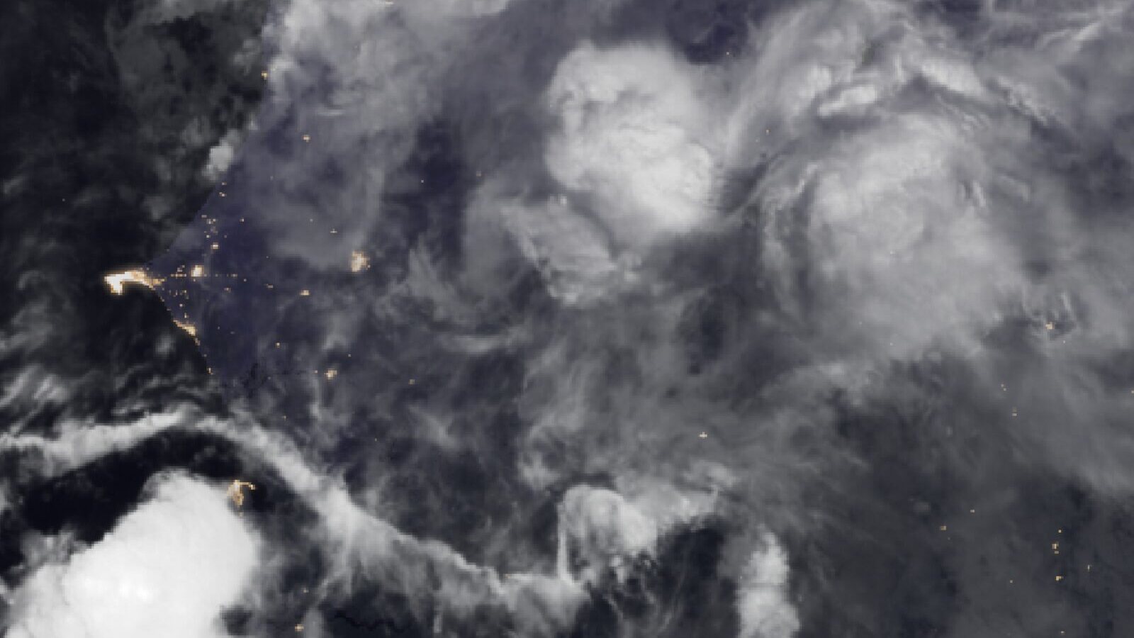 Le ciel au-dessus du Sénégal vu par le satellite Meteosat, 5 octobre à 6 h 30