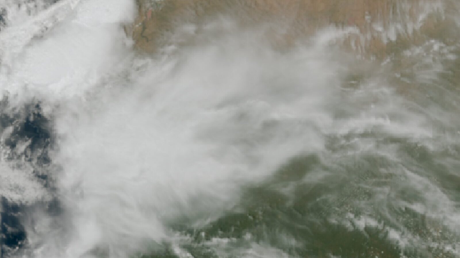 Le ciel au-dessus du Sénégal vu par le satellite Meteosat, 8 octobre à 12 h 30