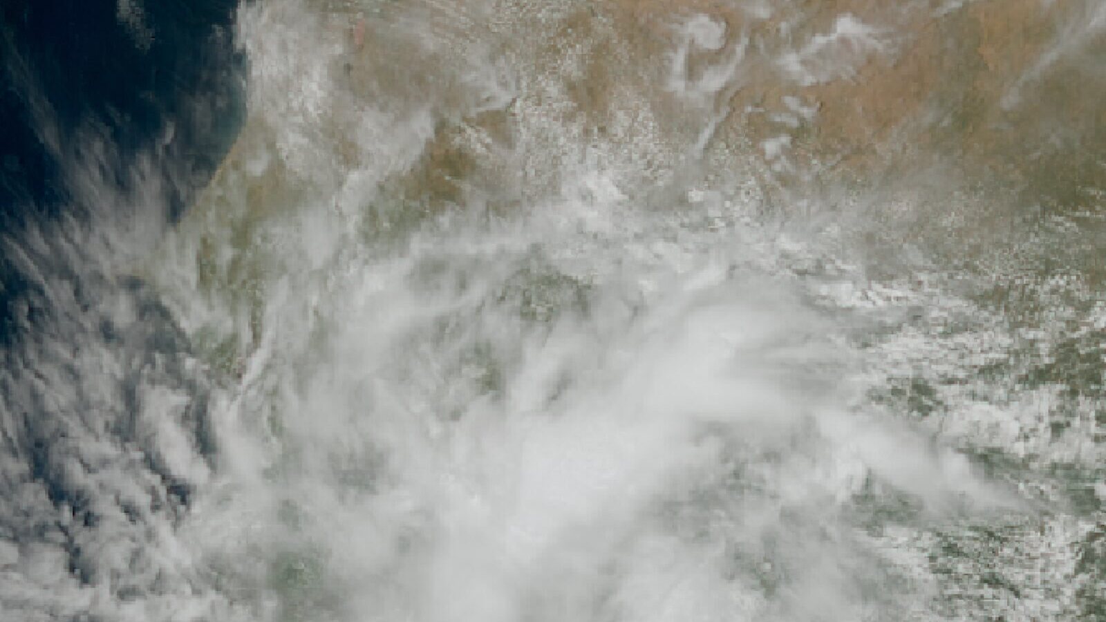 Le ciel au-dessus du Sénégal vu par le satellite Meteosat, 27 septembre à 12 h 30