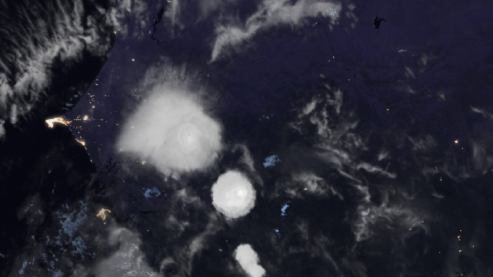 Le ciel au-dessus du Sénégal vu par le satellite Meteosat, 28 septembre à 0 h 30