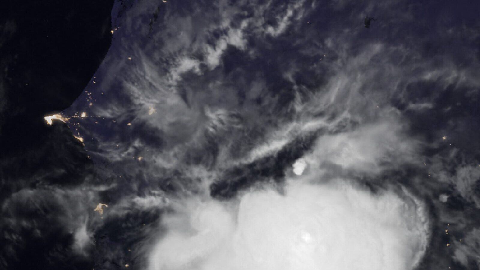 Le ciel au-dessus du Sénégal vu par le satellite Meteosat, 27 septembre à 4 h 30