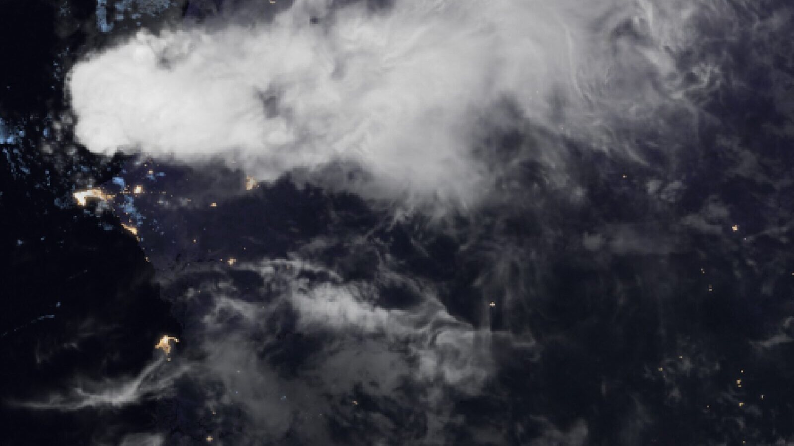 Le ciel au-dessus du Sénégal vu par le satellite Meteosat, 3 octobre à 4 h 30