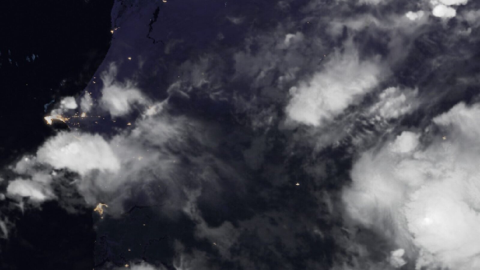 Le ciel au-dessus du Sénégal vu par le satellite Meteosat, 4 octobre à 4 h 30