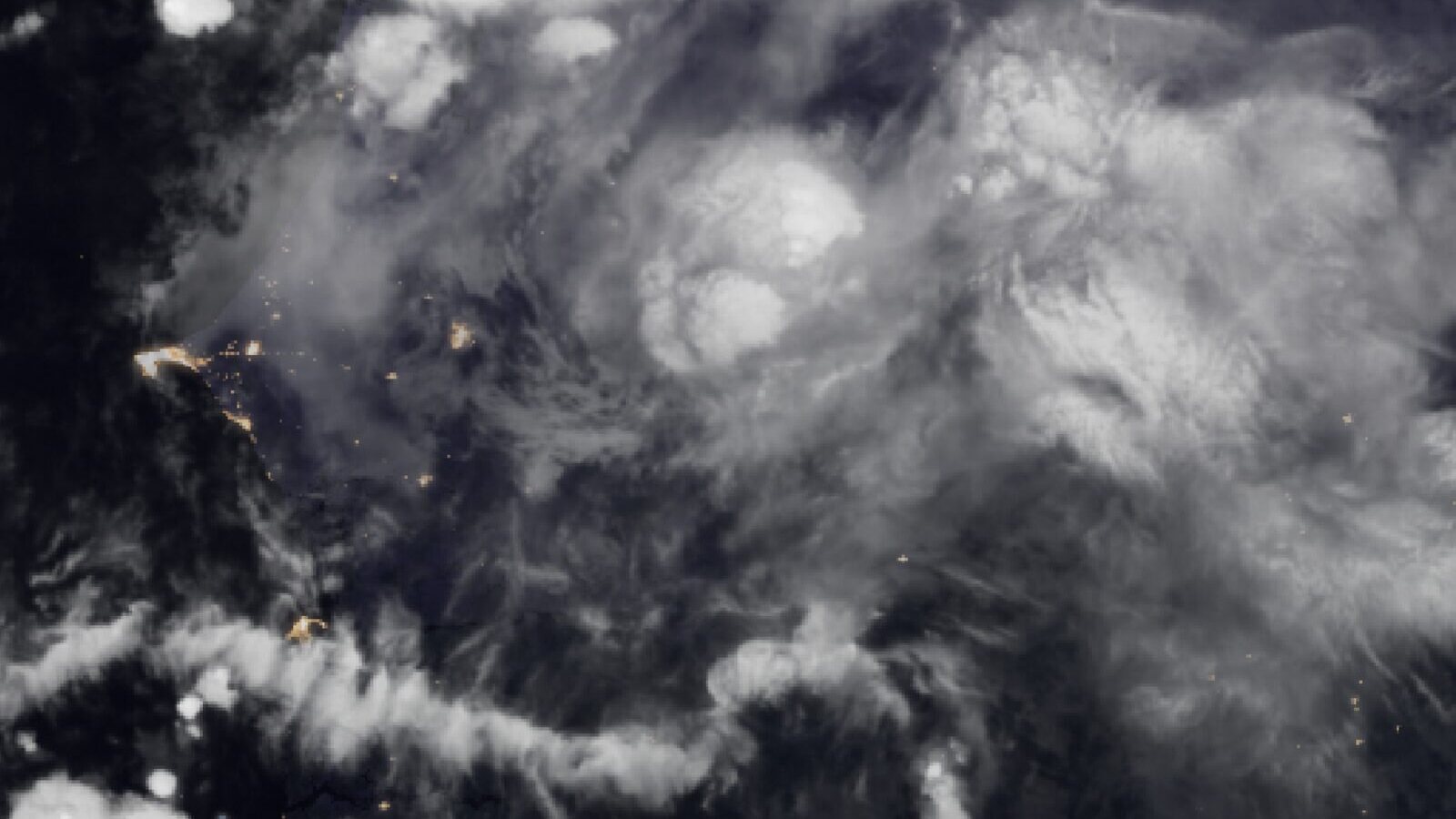 Le ciel au-dessus du Sénégal vu par le satellite Meteosat, 5 octobre à 4 h 30