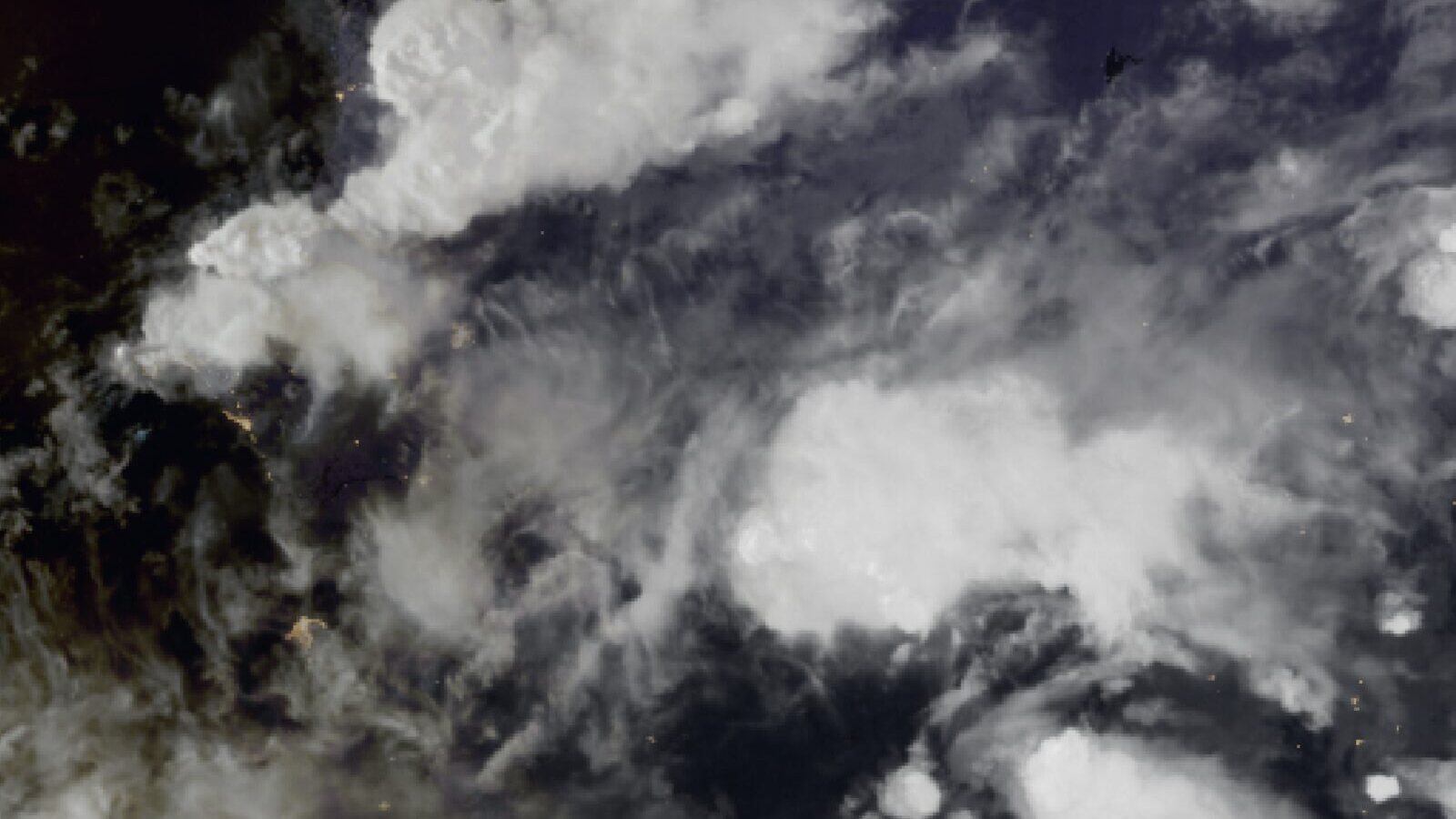 Le ciel au-dessus du Sénégal vu par le satellite Meteosat, 4 octobre à 18 h 30