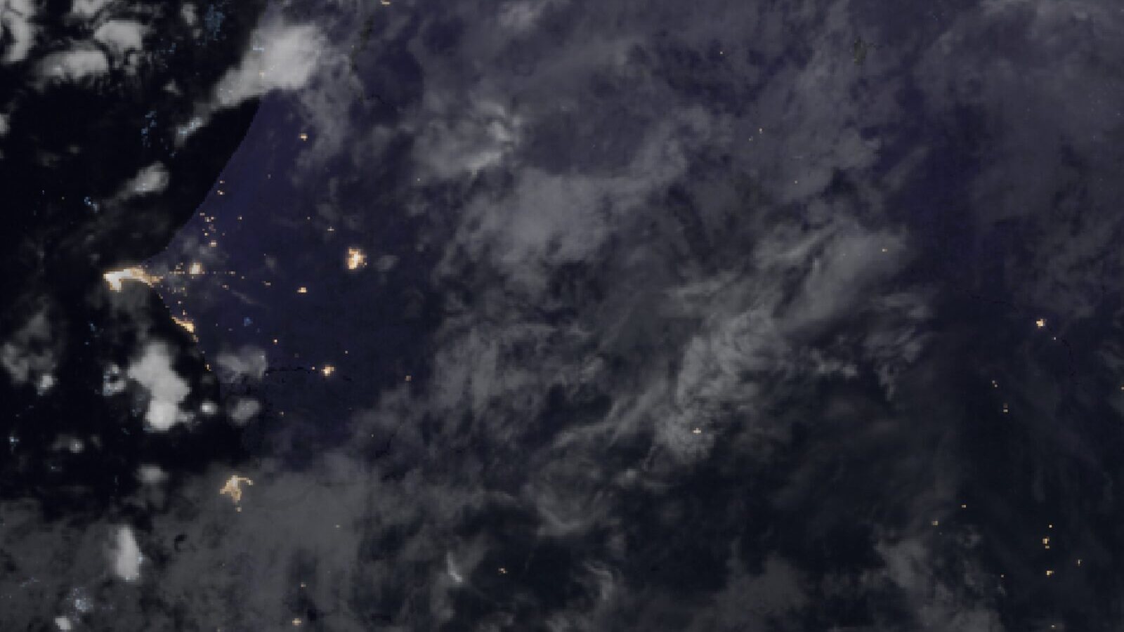 Le ciel au-dessus du Sénégal vu par le satellite Meteosat, 6 octobre à 4 h 30