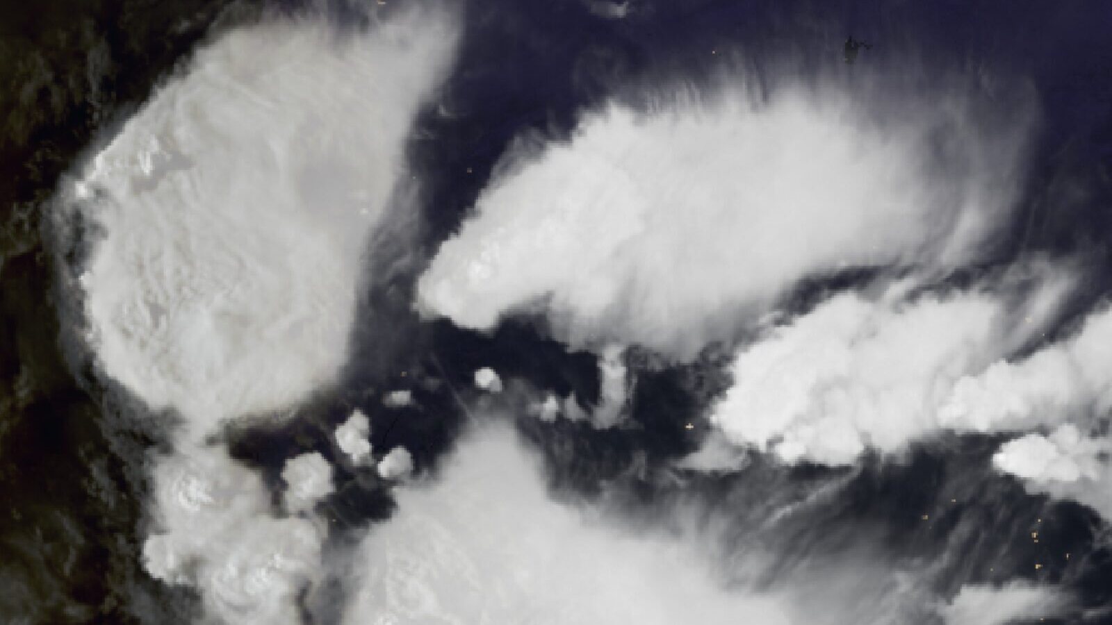 Le ciel au-dessus du Sénégal vu par le satellite Meteosat, 7 octobre à 18 h 30