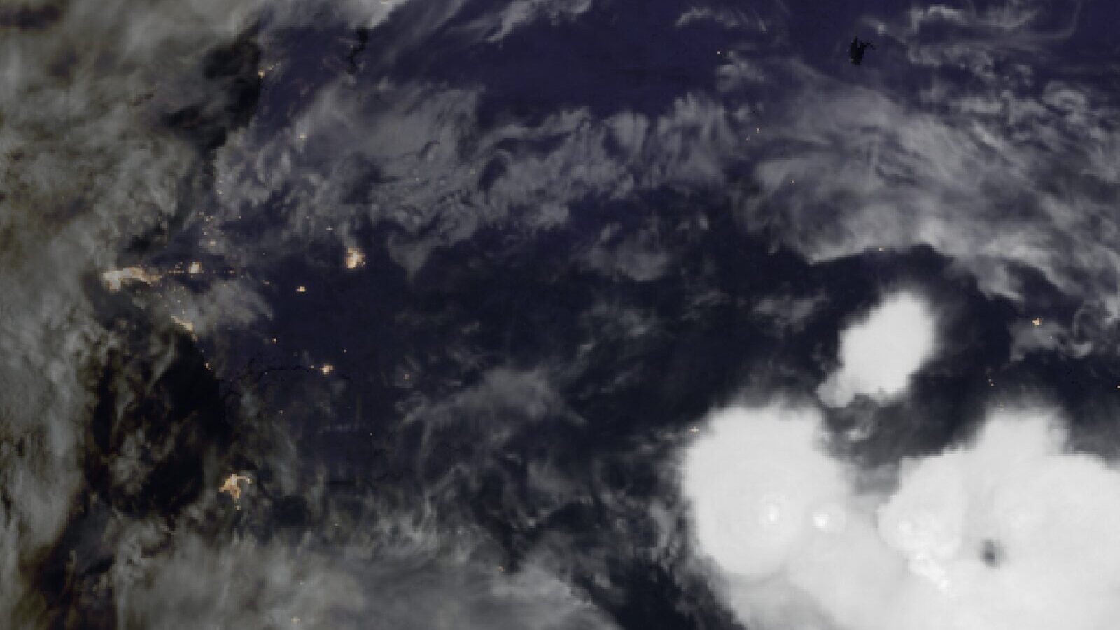 Le ciel au-dessus du Sénégal vu par le satellite Meteosat, 8 octobre à 18 h 30
